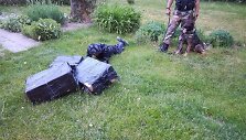 Vokiečių aviganio Hello sulaikytas kontrabandininkas
