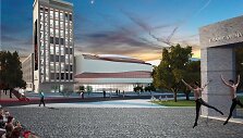 Klaipėdos valstybinio muzikinio teatro vizualizacija