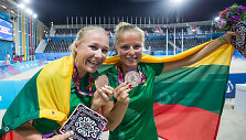 Monika Povilaitytė ir Ieva Dumbauskaitė