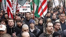 Vengrijos Jobbik partijos rėmėjai