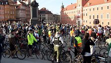 Dviratininkų važiavimas &bdquo;Warszawska Masa Krytyczna&ldquo;