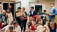 Gerda Žemaitė artėjančių Kalėdų proga lankėsi vaikų dienos centruose 