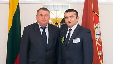 Žmogaus teisių komiteto pirmininkas Leonardas Talmontas susitiko su Azerbaidžano demokratijos ir žmogaus teisių instituto direktoriumi Achmedu &Scaron;achidovu