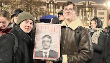 Protestuotojai Nepriklausomybės aik&scaron;tėje