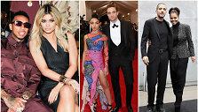 Kylie Jenner ir Tyga, Robertas Pattinsonas ir FKA Twigs bei Janet Jackson ir Wissamas Al Mana
