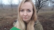 15min žurnalistė Ana Dauk&scaron;evič Rytų Ukrainoje