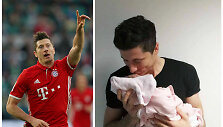 Lenkijos futbolo žvaigždė Robertas Lewandowski tapo tėvu