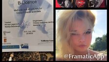 Jolanta Leonavičiūtė gavo fitneso trenerės diplomą
