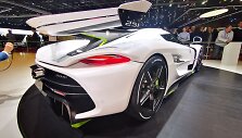 Superautomobilis &bdquo;Koenigsegg Jesko&ldquo;, i&scaron;vystantis 1600 AG