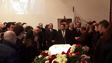 Linas Linkevičius dalyvauja Boriso Nemcovo laidotuvėse Maskvoje