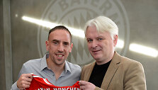 Franckas Ribery ir Nerijus Kesminas