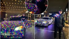 Roko papuo&scaron;tas automobilis džiugina visus