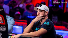 Joe Cada WSOP finalo pirmoje dienoje / organizatorių nuotr.