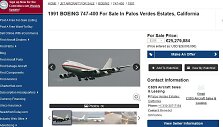 Unikalus pasiūlymas: parduodamas VIP klasės &bdquo;Boeing 747-400&ldquo;