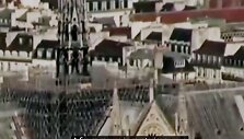 Interneto kameros užfiksuotas Dievo Motinos katedros stogo vaizdas