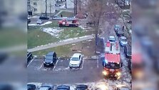 Prie Kėdainių miesto A.Kanapinsko g. 10-ojo namo skubėjo visų specialiųjų tarnybų pajėgos.