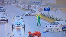 &bdquo;Eneos 1000 km&ldquo; avarijos per lietų