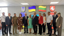 &Scaron;ventinė mokyklos atidarymo ceremonija