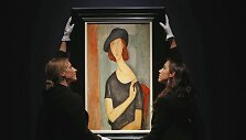 Amedeo Modigliani tapytas jo meilužės Jeanne Hebuterne portretas