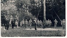 Nežinomas fotografas &ndash; Kalnaberžės pataisos namų auklėtiniai, XX a. 4 de&scaron;. A Baranausko ir A.Vienuolio-Žukausko memorialinis muziejus