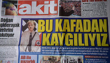Turkijos dienra&scaron;tis Vokietijos lyderę A.Merkel pavaizdavo pana&scaron;ią į A.Hitlerį