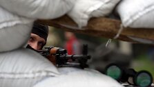 Ginkluotas prorusi&scaron;kas separatistas Slovjanske