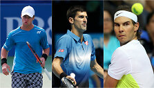 Ričardas Berankis, Novakas Džokovičius, Rafaelis Nadalis