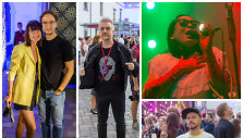 Ieva Stasiulevičiūtė su draugu, Andrius Mamontovas, &bdquo;Little Dragon&ldquo;, DJ Mamania, 