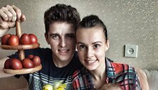 Donatas Motvydas su &scaron;eima