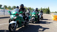 Policijos pareigūnai &bdquo;Moto dienoje&ldquo;
