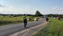 Į avariją pateko penki &scaron;auktiniai