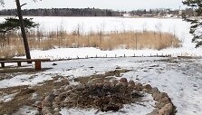 Veprių ežero plaukiojanti sala