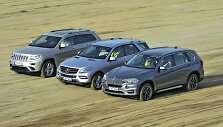 &bdquo;Jeep Grand Cherokee&ldquo;, &bdquo;Mercedes-Benz ML&ldquo; ir BMW X5
