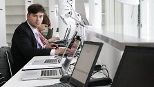 Programuotojų kūrybinių dirbtuvių &bdquo;Hack4LT&ldquo; akimirka