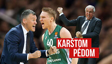 Kauno "Žalgirio" rungtynėms Eurolygoje skirta laida &bdquo;Kar&scaron;tom pėdom&ldquo; 