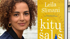 L.Slimani ir knygos vir&scaron;elis