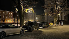 Automobilių statymas prie Kauno soboro
