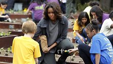 Michelle Obama su vaikais