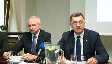 Evaldas Gustas ir Algirdas Butkevičius