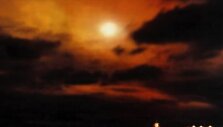 Vaizdas, kurį stebėjo Honolulu gyventojai po &bdquo;Starfish Prime&ldquo; sprogimo