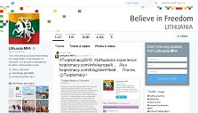 Lietuvos Užsienio reikalų ministerijos &bdquo;Twitter&ldquo; paskyra