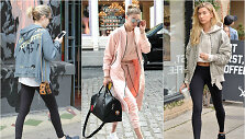Emma Roberts, Gigi Hadid, Hailey Baldwin