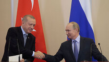 Recepas Tayyipas Erdoganas ir Vladimiras Putinas