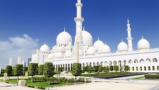 &Scaron;eicho Zayed Baltoji mečetė Abu Dabyje