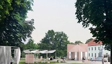 Paviljonas kitų metų pavasarį įsikurs Gedimino kalno papėdėje (Projekto 'Atlasas' vizualizacija)