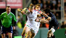  Akimirkos i&scaron; &bdquo;Heineken Cup&ldquo; 6-ojo regbio varžybų turo 