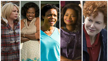 Michelle Williams, Viola Davis, Naomie Harris, Octavia Spencer ir Nicole Kidman