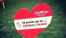 Eurovizijos dvasia jaučiama ir Vienos parkuose