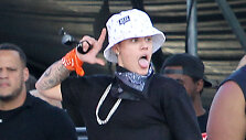 Justinas Bieberis &bdquo;Coachella&ldquo; festivalyje 2014 m.