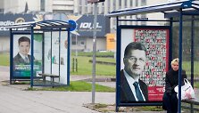 Politinė reklama Vilniuje rinkimų dieną